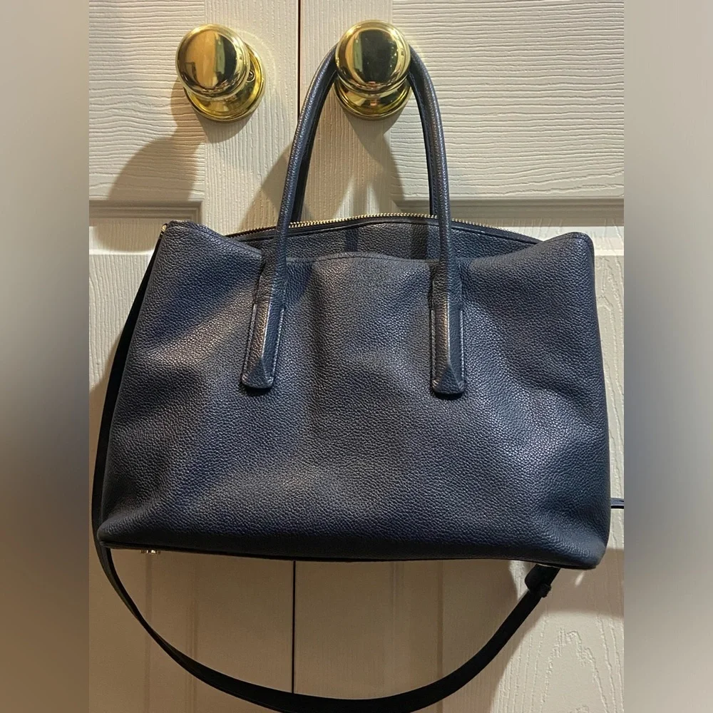 kate spade satchell navy